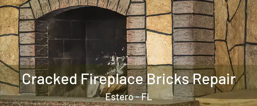  Cracked Fireplace Bricks Repair Estero - FL