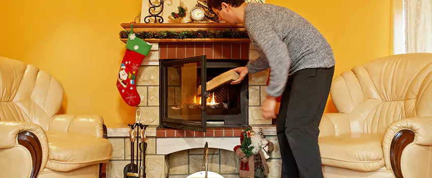 Gas to Wood-Burning Fireplace Conversion Services in Estero, Florida