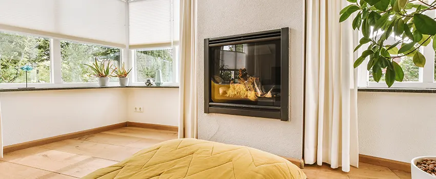 Residential Fireplace Ceramic Glass Installation in Estero, FL