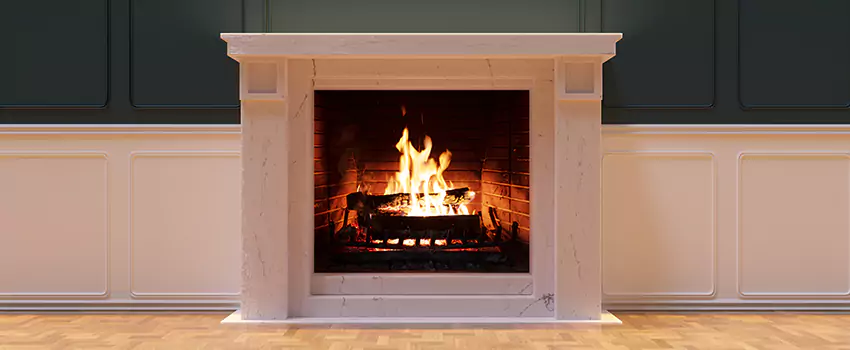 Open Flame Wood-Burning Fireplace Installation Services in Estero, Florida