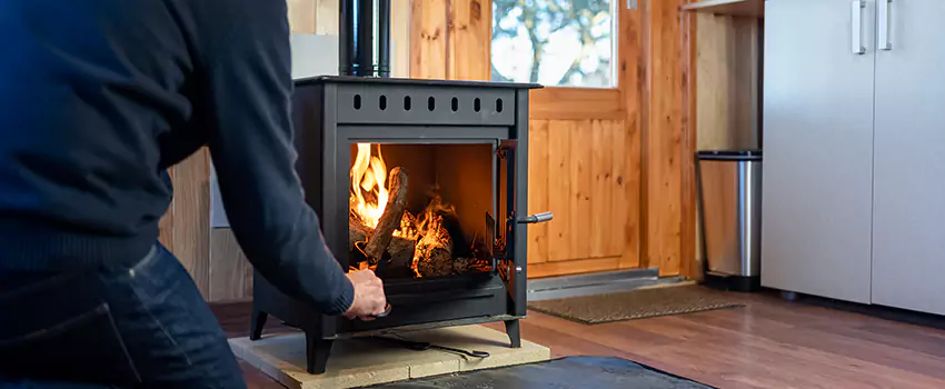 Open Hearth Wood Fireplace Installation in Estero, FL