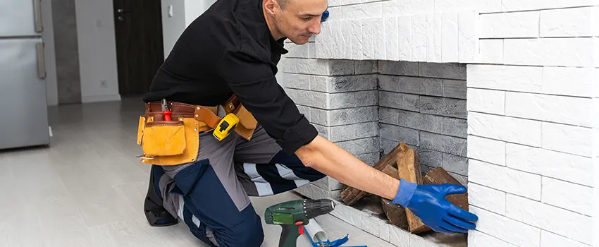 Fireplace Damaged Damper Frame Repair Services in Estero, Florida