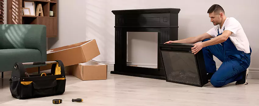 Old Rusted Metal Fireplace Repair And Replacement in Estero, FL