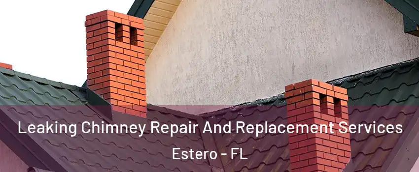  Leaking Chimney Repair And Replacement Services Estero - FL
